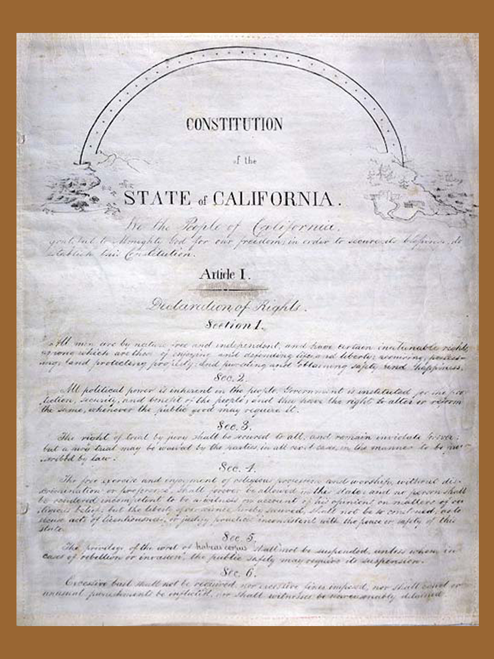 California State Constitution
